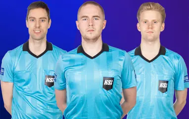 Dæma leik í Unglingadeild UEFA