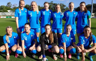 Hópur U19 kvenna fyrir milliriðla