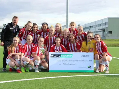 Þróttur R. Lengjubikarmeistari í C deild kvenna