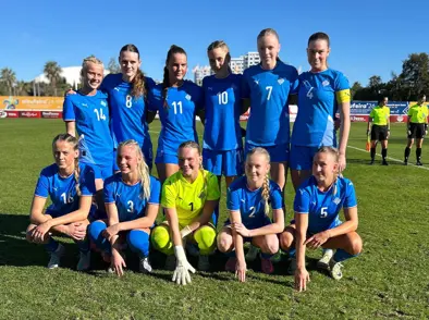 Tap hjá U19 kvenna gegn Danmörku