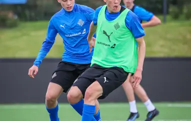 Byrjunarlið U17 karla gegn Finnlandi