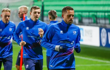 Mæta Moldóvu á sunnudag