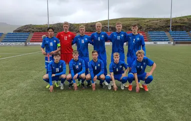 Annað 2-2 jafntefli hjá U19 karla gegn Færeyjum
