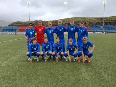 Annað 2-2 jafntefli hjá U19 karla gegn Færeyjum