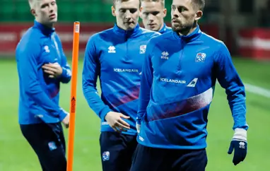 A karla - Byrjunarliðið gegn Moldóvu (1)