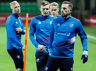 A karla - Byrjunarliðið gegn Moldóvu (1)