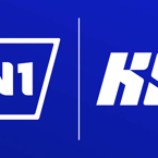 Banner N1 Ksi Hvitt A Blaum Grunni