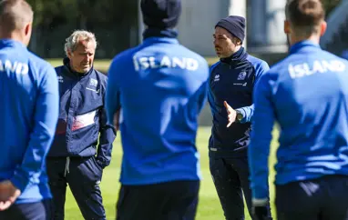 A karla - Ísland mætir Albaníu á morgun, laugardag