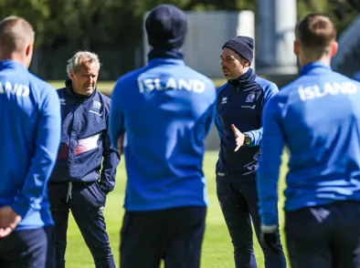 A karla - Ísland mætir Albaníu á morgun, laugardag