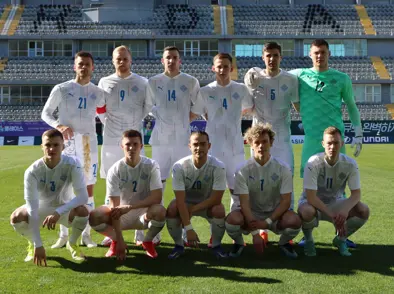 A karla - Byrjunarliðið gegn Suður Kóreu