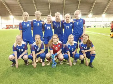 U17 kvenna - Flottur 5-2 sigur gegn Írlandi