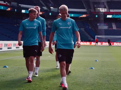 Æfðu á Parc des Princes