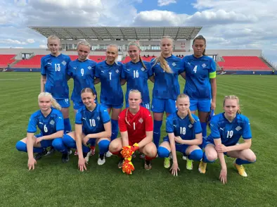 U19 kvenna - 2-0 sigur gegn Serbíu