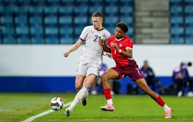 Jafntefli hjá U21 karla gegn Sviss