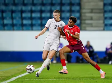 Jafntefli hjá U21 karla gegn Sviss