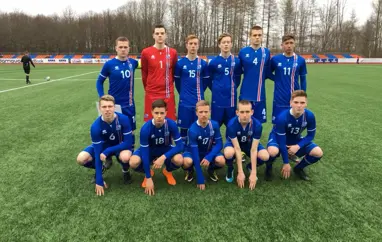 U16 karla - 2-1 sigur gegn Eistlandi í fyrsta leik í UEFA Development Tournament (1)