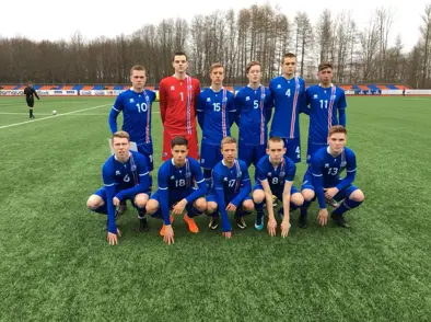 U16 karla - 2-1 sigur gegn Eistlandi í fyrsta leik í UEFA Development Tournament (1)
