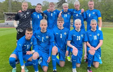 U16 karla - flottur sigur gegn Svíþjóð