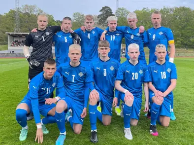 U16 karla - flottur sigur gegn Svíþjóð