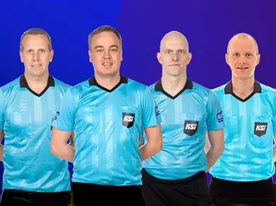 Íslenskir dómarar í Belfast