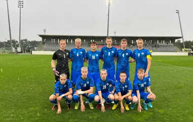 U17 karla - tap í síðasta leik á Telki Cup