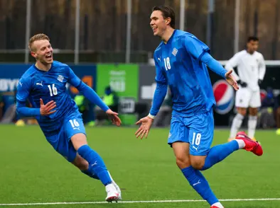 U21 karla mætir Írlandi á sunnudag