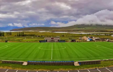 Nýr gervigrasvöllur tekinn í notkun á Dalvík
