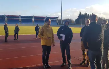 VAR heimsókn fyrir umspilsleikinn gegn Rúmeníu