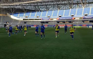 A kvenna - Byrjunarliðið gegn Suður Kóreu