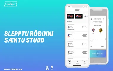 Stubbur - nýtt miðasöluapp fyrir Pepsi Max og Inkasso deildirnar
