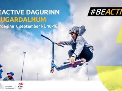 Beactive dagurinn í Laugardalnum á laugardag