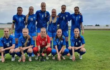 U16 kvenna - tap gegn Spáni