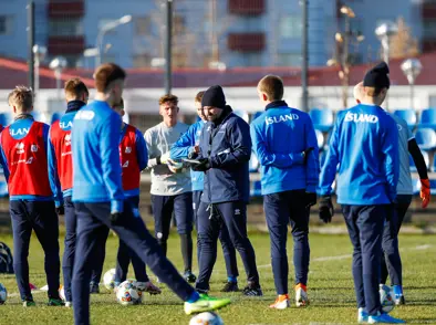 U17 karla - Byrjunarliðið gegn Króatíu