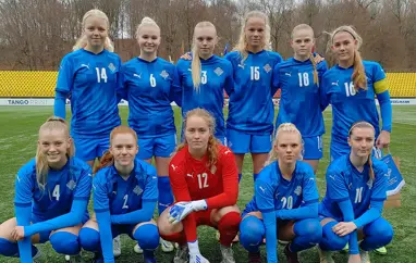 U19 kvenna - Sigur gegn Færeyjum
