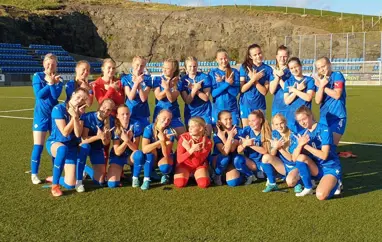 U15 karla og kvenna mæta Færeyjum aftur á fimmtudag
