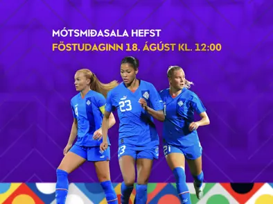 Mótsmiðasala á heimaleiki í Þjóðadeild kvenna hefst á föstudag