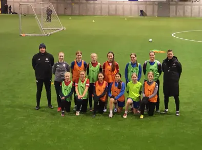 Afreksæfingar KSÍ fór fram á Austurlandi á laugardag