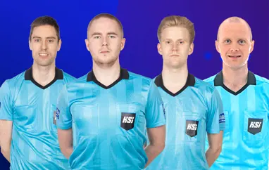 Íslenskir dómarar í Belfast á miðvikudag