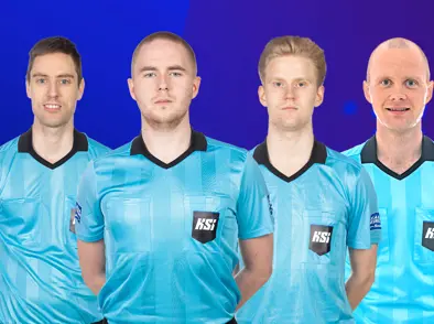 Íslenskir dómarar í Belfast á miðvikudag