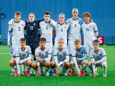 Frábær sigur hjá U17 karla