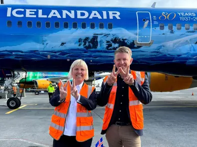 Samstarfssamningur Icelandair og KSÍ endurnýjaður