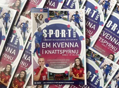 Veglegt sérblað um EM kvenna - Frítt eintak í N1 og ELKO