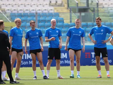 Mæta San Marínó á fimmtudag