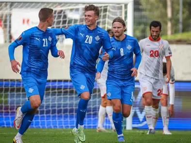 A karla - Byrjunarliðið gegn Þýskalandi