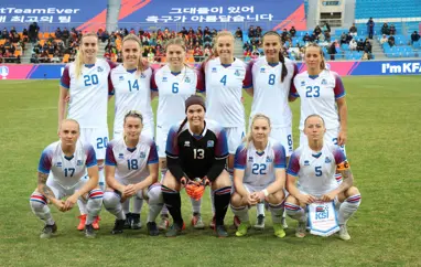 A kvenna - 1-1 jafntefli gegn Suður Kóreu