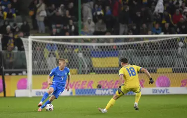 Grátlegt tap gegn Úkraínu