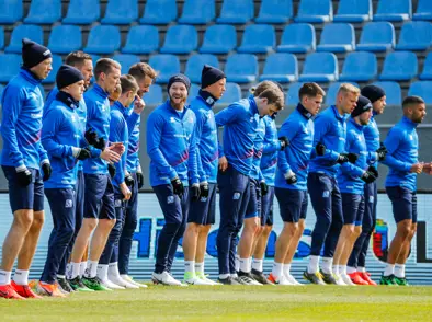 A karla - Byrjunarliðið gegn Albaníu