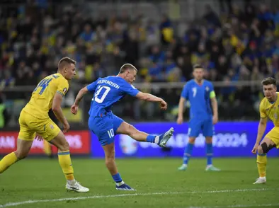 Grátlegt tap gegn Úkraínu