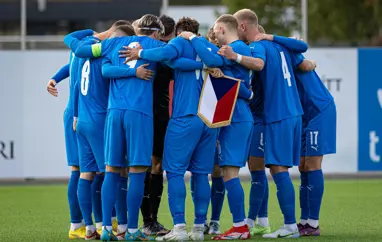 U21 karla mætt til Tékklands