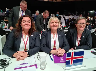 Fulltrúar KSÍ á 72. þingi FIFA